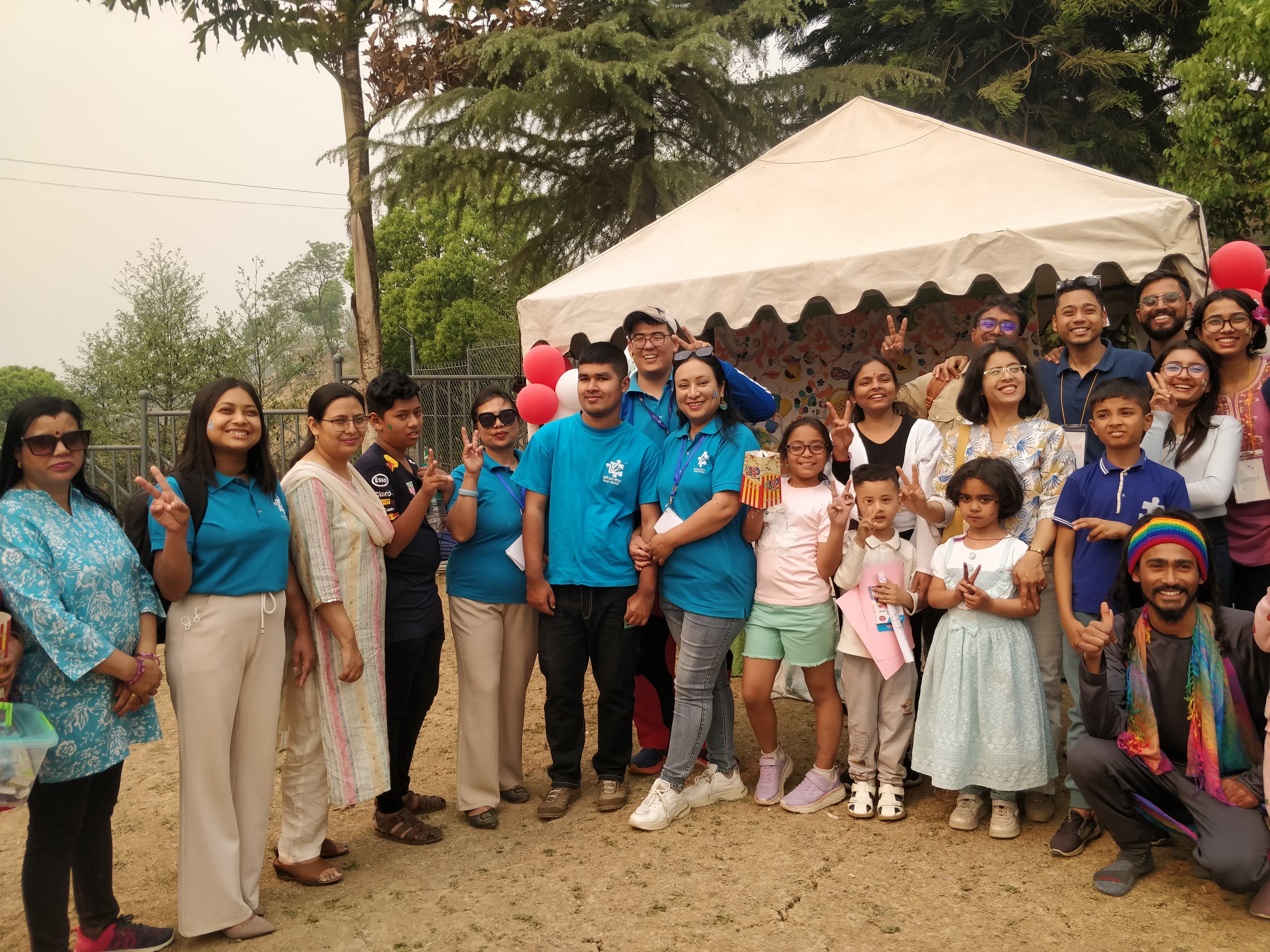 ‘1,2,3, Let the Fish be Colorful’ – Storytelling Performance for Autism Awareness Event organized by Hand-In-Hand Foundation, Nepal