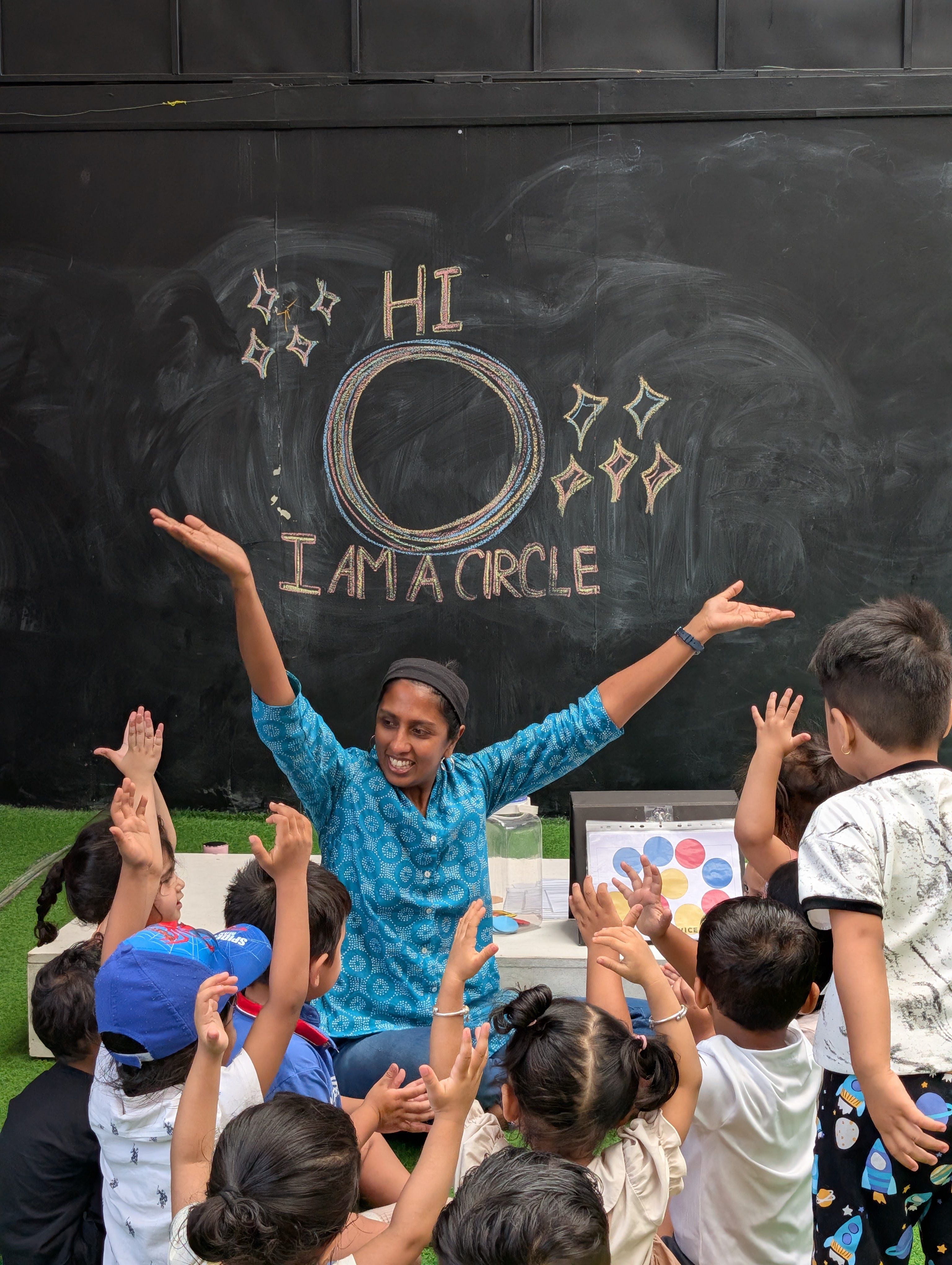 Hi! I am a Circle – Workshop for Kakshalaya Kindergarten School