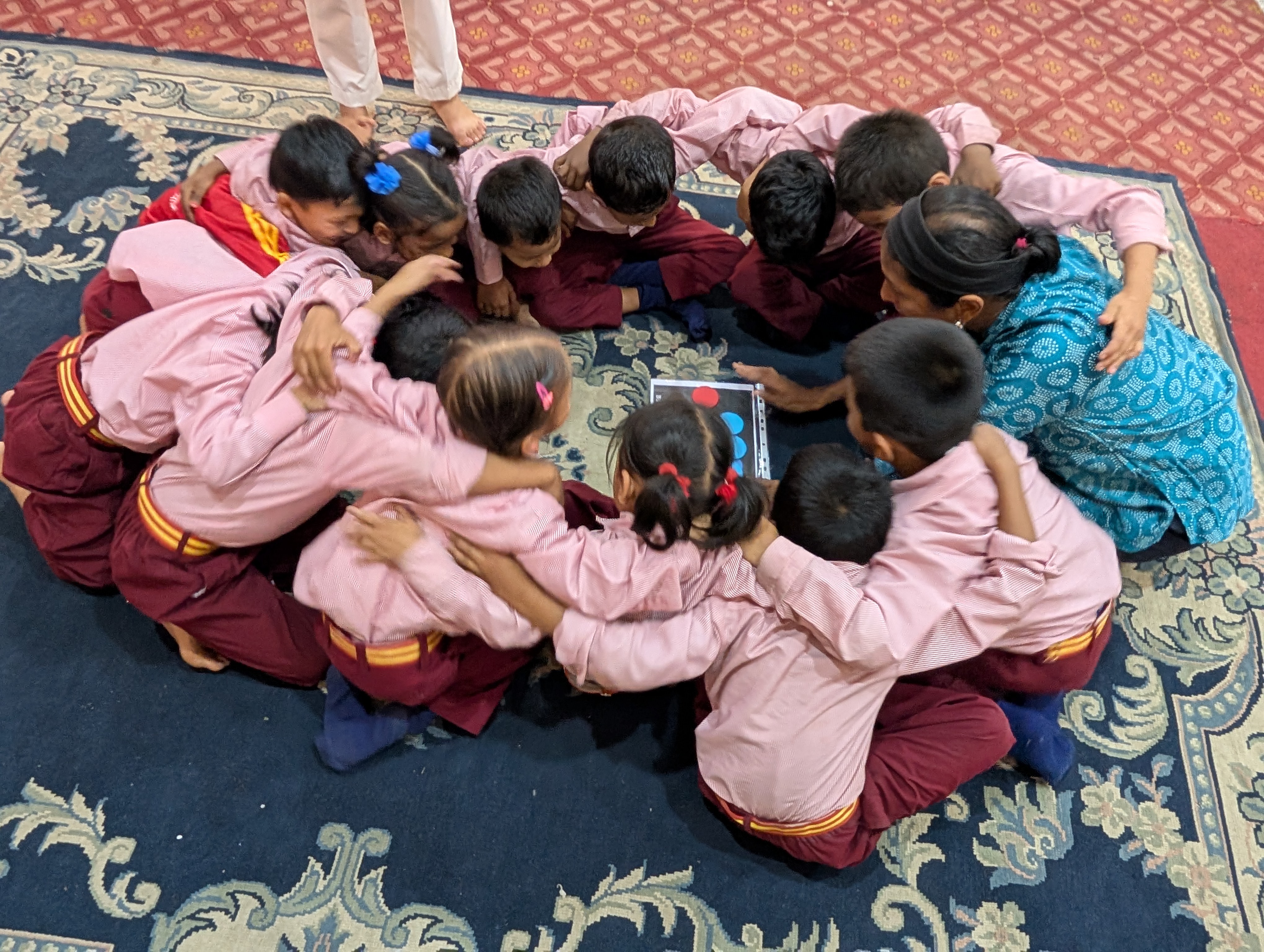 Hi! I am a Circle – Workshop for young kids at Pranavanand Ashram