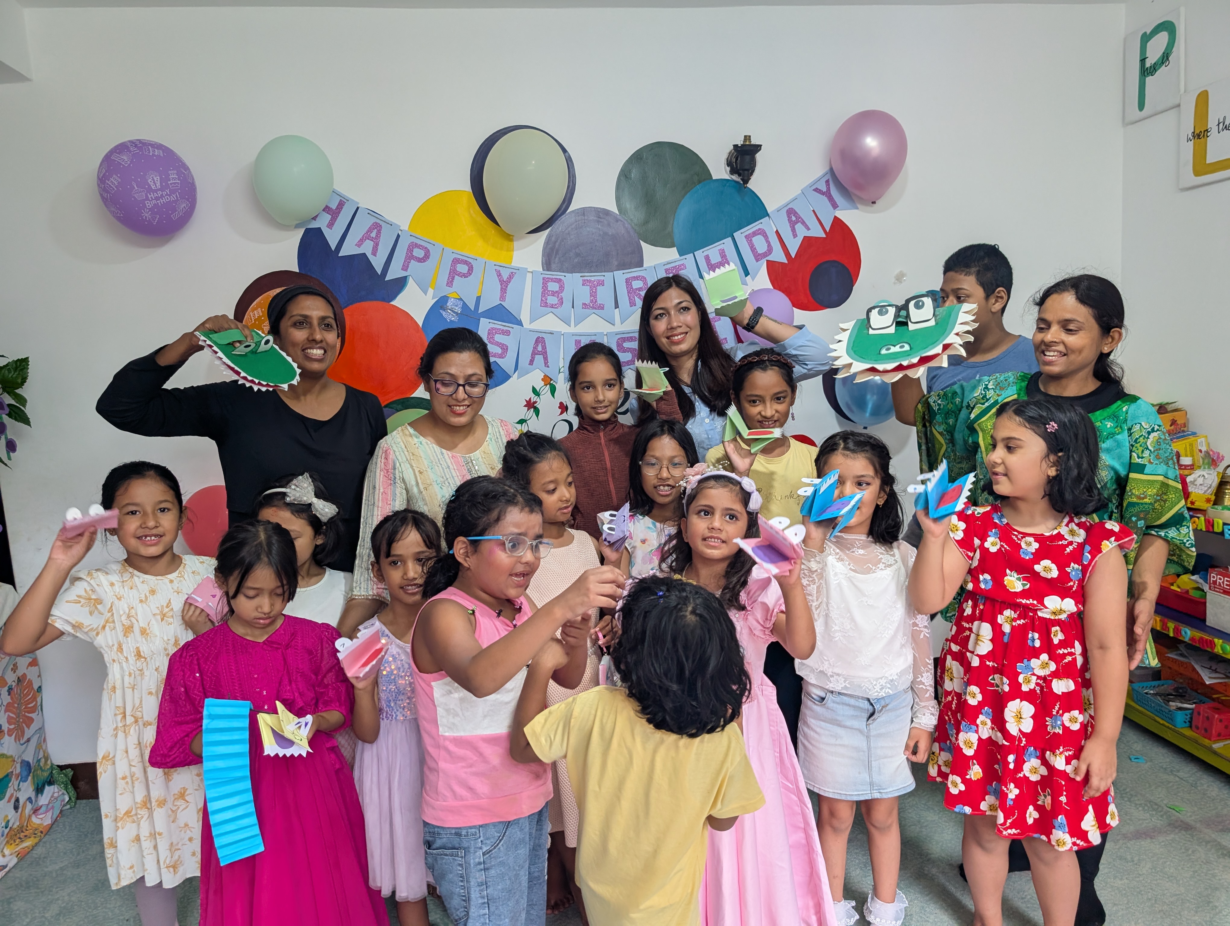 Alli the Alligator celebrates Birthday at The Giggle Garden, Kathmandu