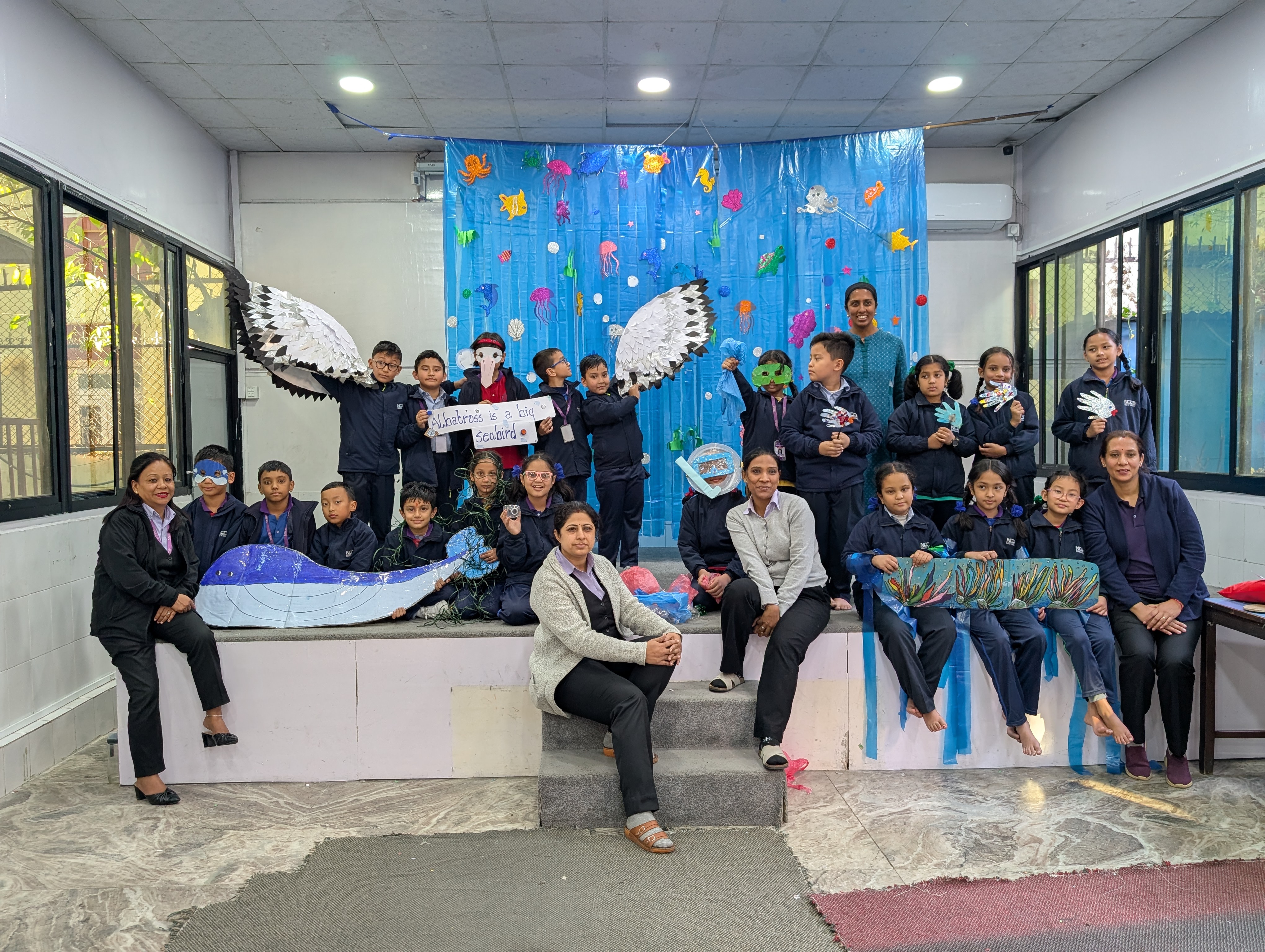 Are You Lost? – A 4-Day Drama Workshop Inspired by The Odd Fish at NCCS School, Kathmandu