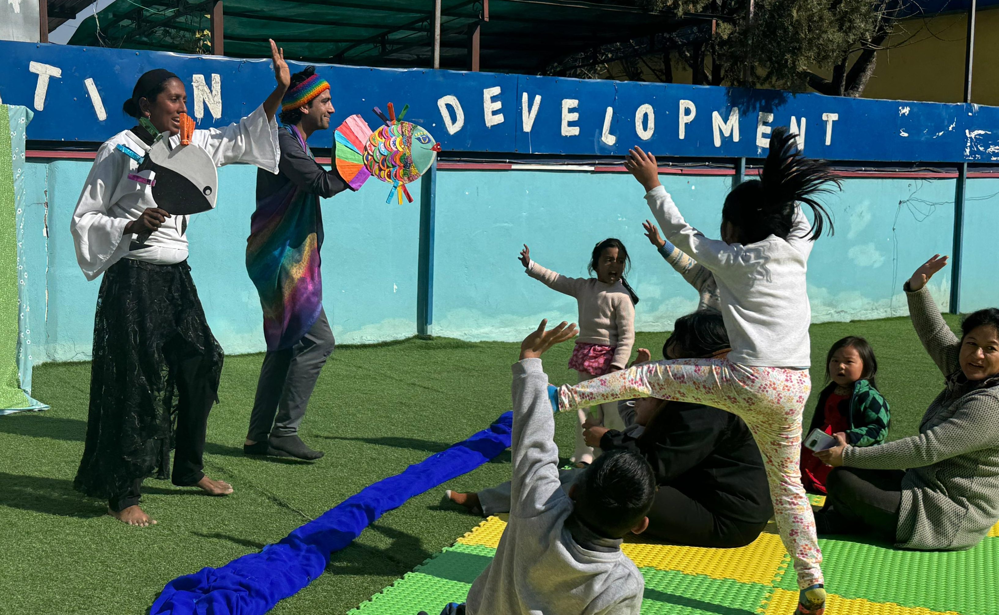 माछाको रंगीन सपना – An Interactive Storytelling performance at Kidzee Boudha, Kathmandu