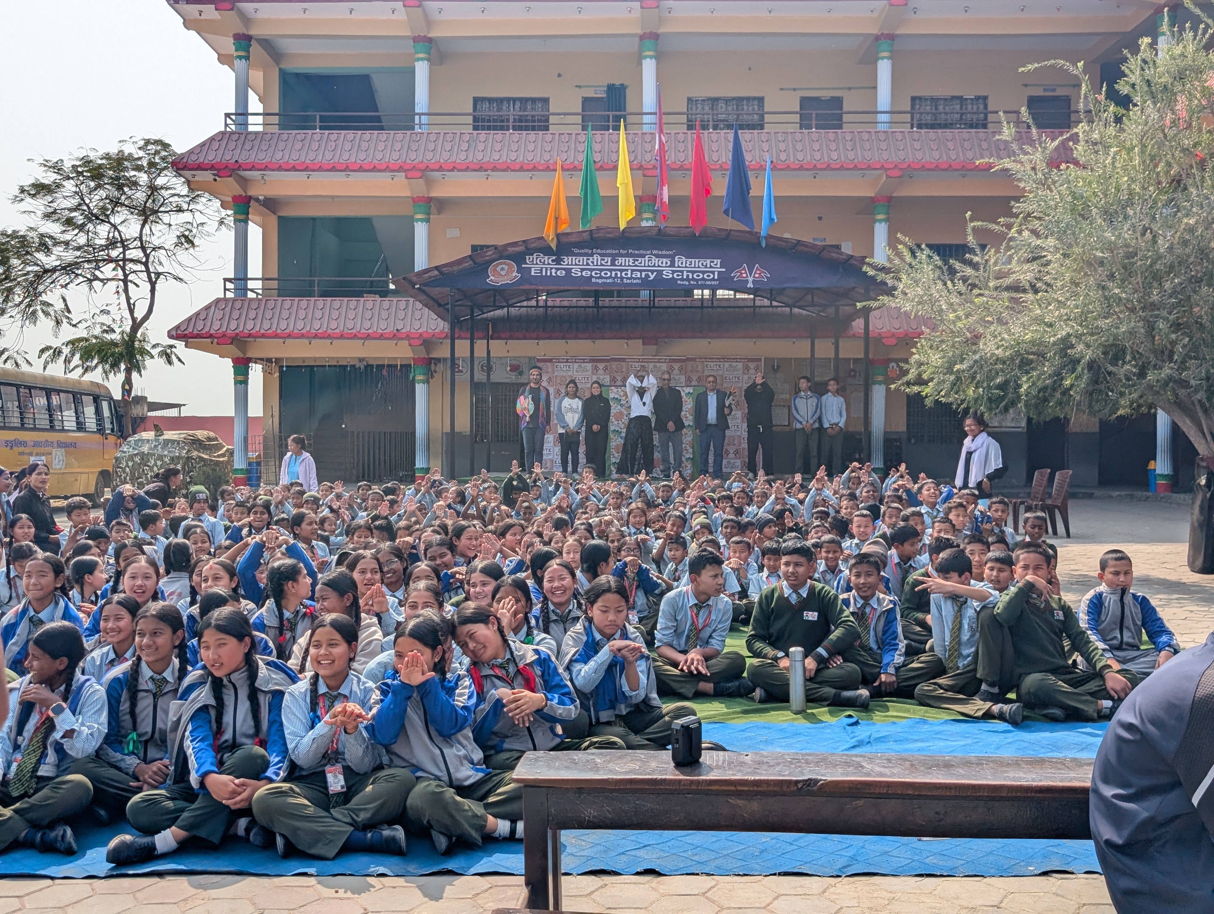 500 Children, One Story…माछाको रंगीन सपना at Sarlahi