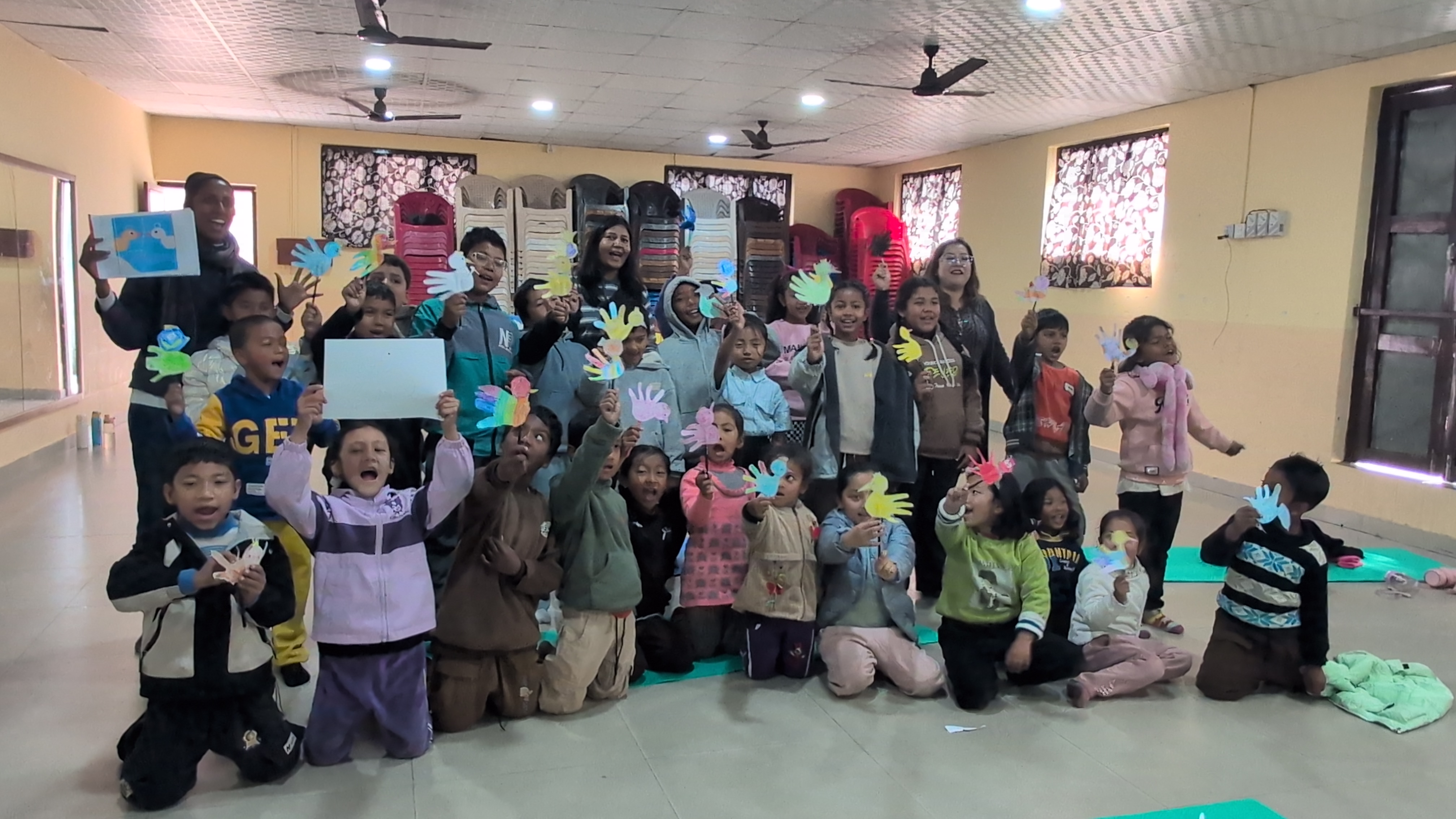 Looking for a Pond – A Forum Theatre based Storytelling Workshop at Bal Deeksha Sadan, Kathmandu