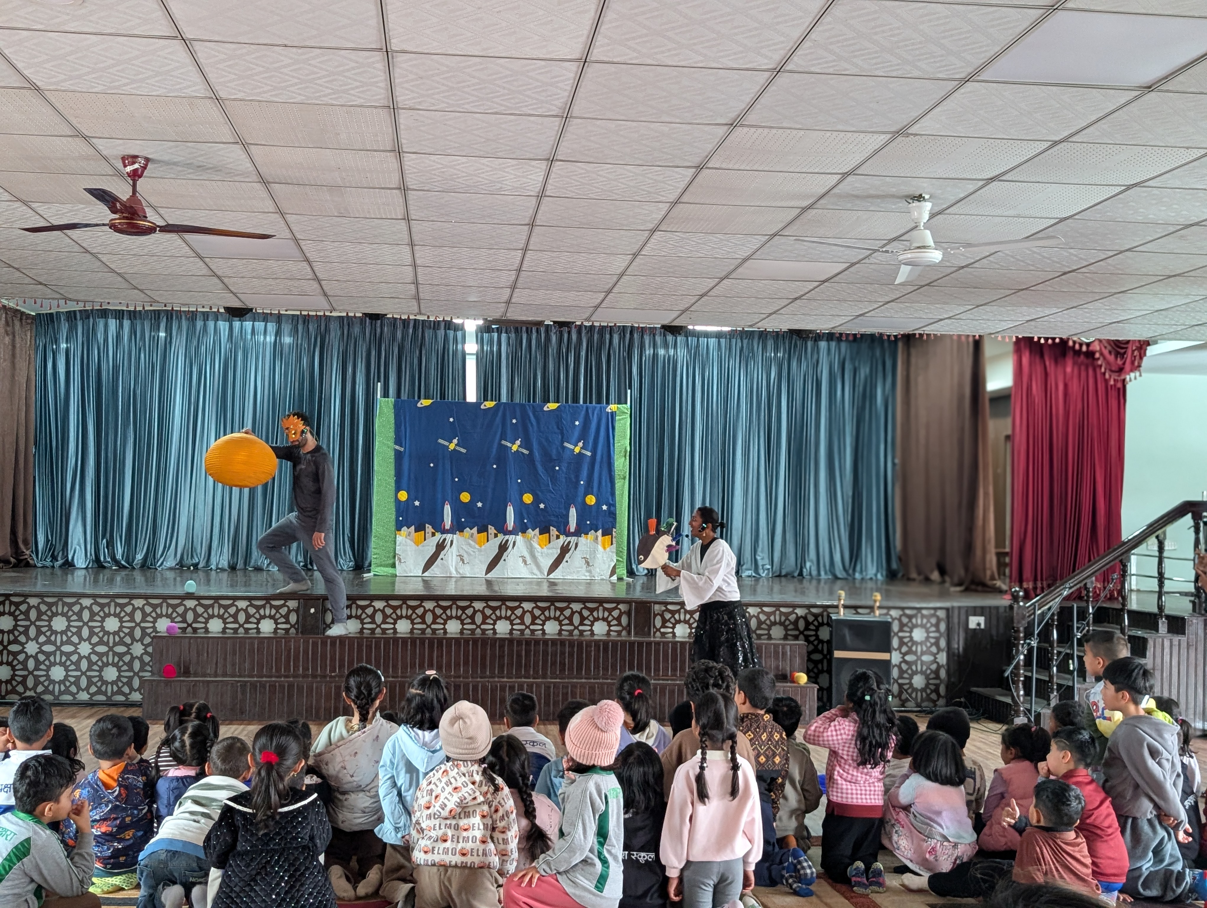 माछाको रंगीन सपना  – An Interactive Storytelling Performance at Aksharaa School