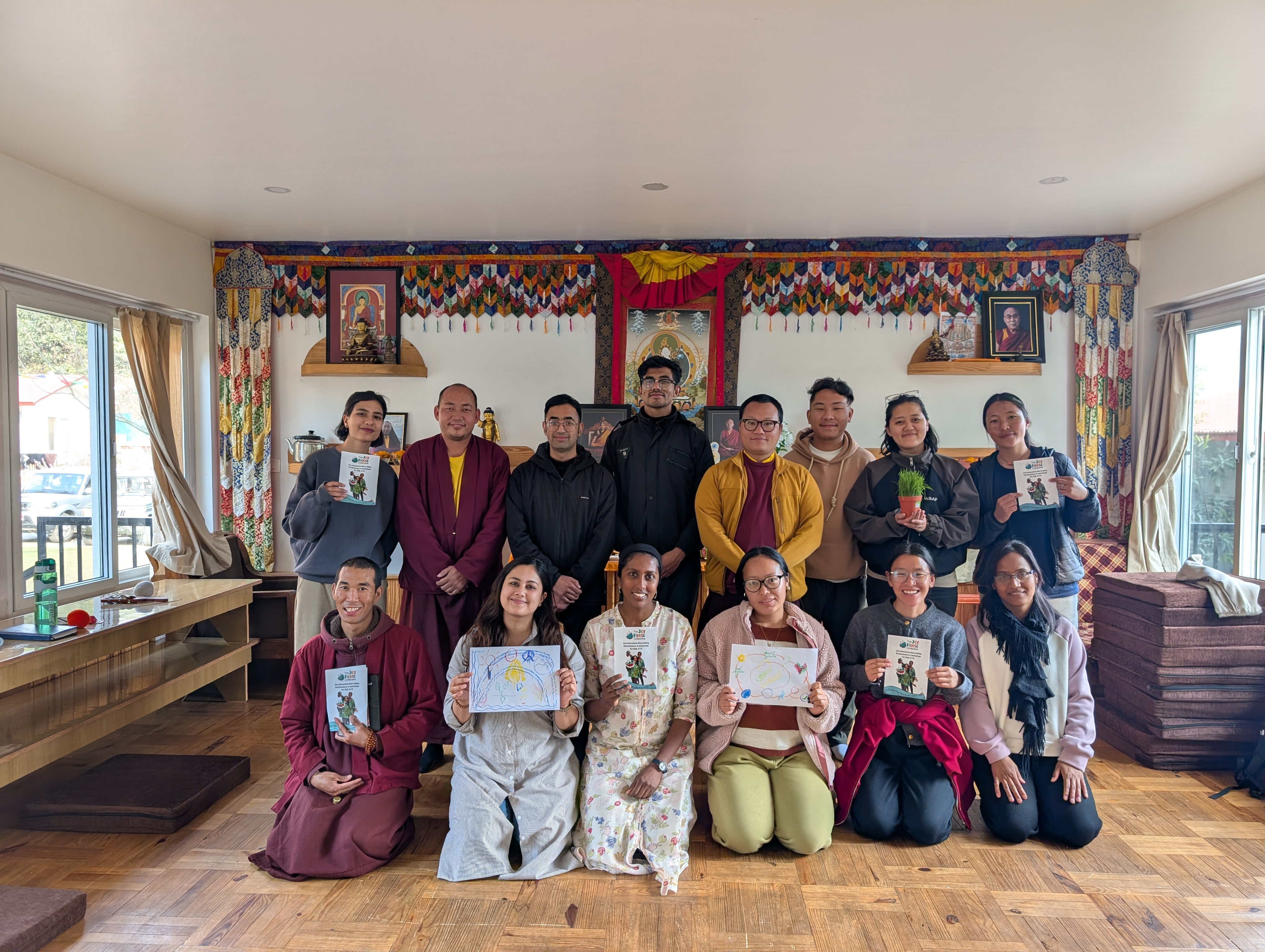 A Storytelling Workshop for Teachers at Tergar School, Kathmandu